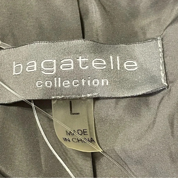 BAGATELLE COLLECTION Genuine Leather Woven Pebbled Zipper‎ Vest - Picture 14 of 15